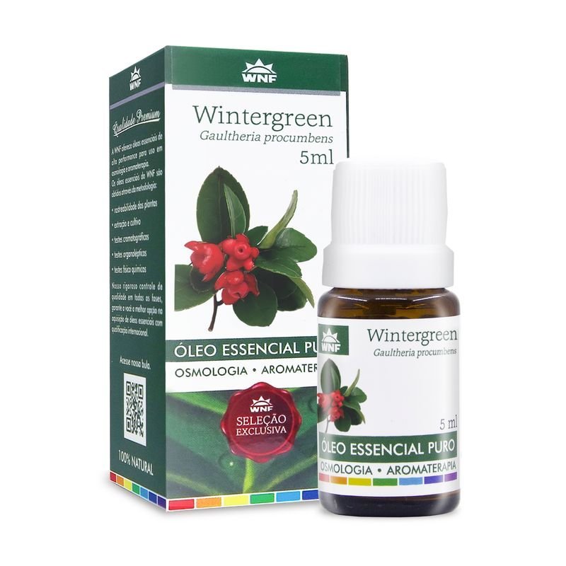 Óleo Essencial de Wintergreen - 5 mL WNF - 1