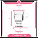 Ver imagem 2 de Conjunto 4 Canecas Café Chá Líbano Vidro Class Home 145ml