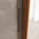 Ver imagem 5 de Guarda-roupa Solteiro Lucca 2 Portas 2 Gavetas Flex Cinamomo/off White/avelã - Henn