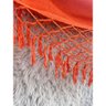Rede de Dormir Descanso Casal 3,80m X 1,50m Algodão Premium Laranja - 5