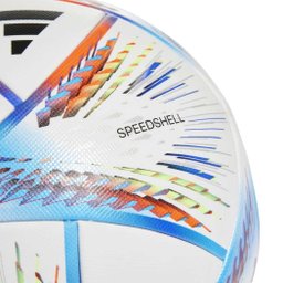 Bola Futebol Campo Adidas Al Rihla Copa Do Mundo 2022 C/ Caixa Branco e Azul - 6