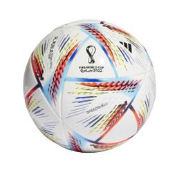 Bola Futebol Campo Adidas Al Rihla Copa Do Mundo 2022 C/ Caixa Branco e Azul - 2