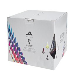 Bola Futebol Campo Adidas Al Rihla Copa Do Mundo 2022 C/ Caixa Branco e Azul - 4
