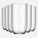 Ver imagem 2 de Copo Long Drink Fiore 315 ml Transparente Nadir - Kit com 12 Unidades