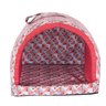 Cama Pet para Cachorro ou Gato Iglu Toca Vermelha - 4