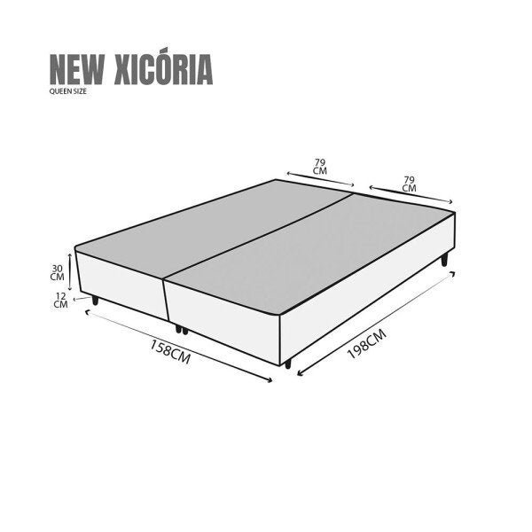 Base Box Hellen New xicoria Master 79x198x30cm - 2