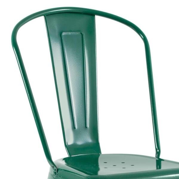 Kit 6 Cadeiras Iron Tolix - Verde Escuro - 5