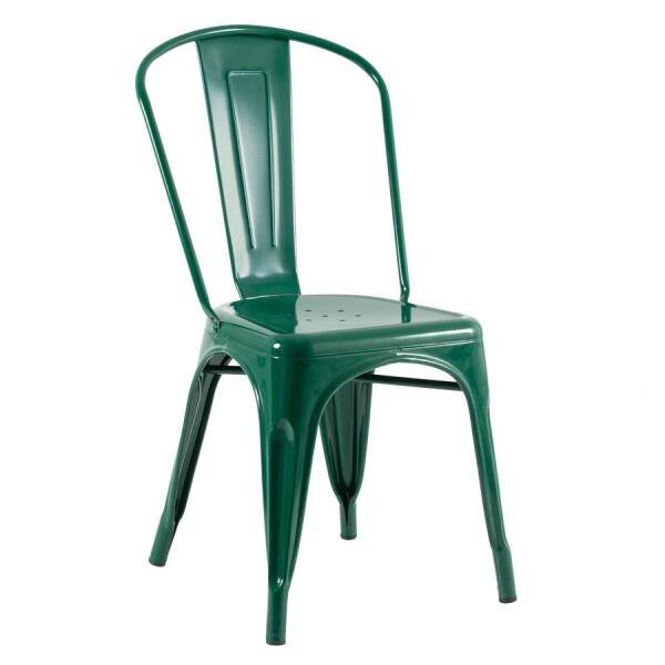 Kit 6 Cadeiras Iron Tolix - Verde Escuro - 3