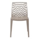 Ver imagem 4 de Kit 6 Cadeiras Gruvyer - Nude