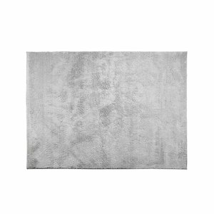Tapete para Quarto ,sala ,escritório 2,00 X 3,50 Pelo Macio.:prata