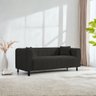 Sofá Viena 180cm Veludo Preto - Lares Decor - 2