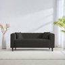 Sofá Viena 180cm Veludo Preto - Lares Decor - 3