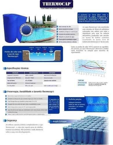 Capa Térmica 3,0x5,2 Bolha Flutuante Proteção para Piscina - 6