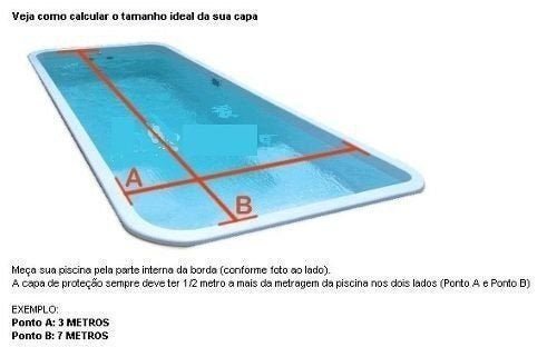 Capa Térmica 3,0x5,2 Bolha Flutuante Proteção para Piscina - 10
