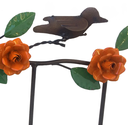 Ver imagem 6 de Lindo Cabide Decorativo com Flores de Ferro Ideal para Ambiente Rustico Libertas Rosas Artesanato Ro