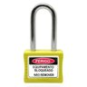 Cadeado de Bloqueio 35/50 - Amarelo Haste de Aço - Papaiz - 1