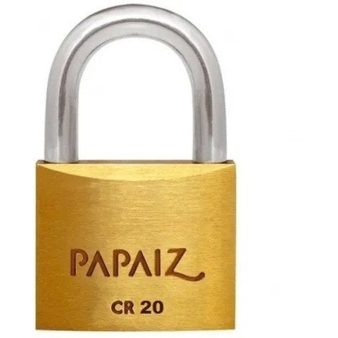 Cadeado CR20 KA1 (mesmo segredo) - 20mm - Papaiz