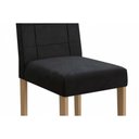 Ver imagem 5 de Conjunto: Mesa de Cozinha Graviola Tampo Madeirado C/ Vidro 90x180cm e 6 Cadeiras 2cad150 Nogueira/
