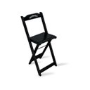 Ver imagem 1 de Banqueta Bistrô de Madeira Dobravel Jack Daniel's Preta Ideal para Bares e Restaurantes