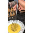 Ver imagem 2 de Batedor De Ovos Fouet Profissional Prateado De Aço Inox 27cm