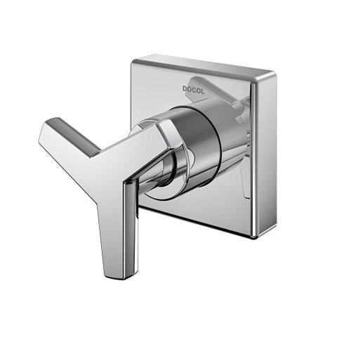 Acabamento para Registro Docol Base 1/2", 3/4" e 1" Docol City Cromado