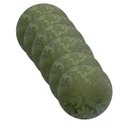Ver imagem 1 de Sousplat Natal Jacquard Verde - 6 Peças - com Base