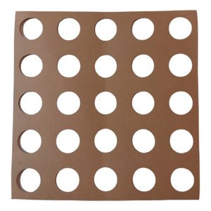 KIT 10PÇS GABARITO INSTALAÇÃO ELEMENTO ALERTA ADESIVADO/COLA