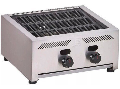 Char Broiler Industrial a Gás CBR-40 Edanca Aço Inox - 1