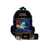 Mochila Infantil De Rodinhas Sonic Original + Estojo Simples - 1