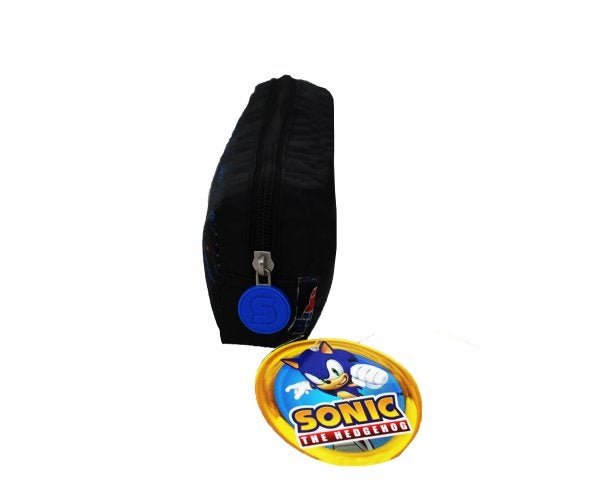 Mochila Infantil De Rodinhas Sonic Original + Estojo Simples - 8