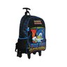 Mochila Infantil De Rodinhas Sonic Original + Estojo Simples - 3