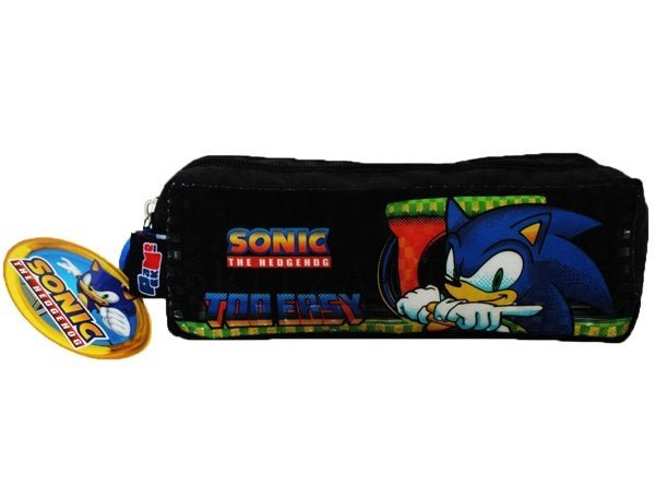 Mochila Infantil De Rodinhas Sonic Original + Estojo Simples - 7