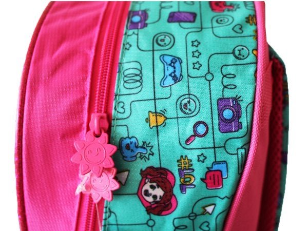 Mochila Escolar Rodinhas Maria Clara & Jp Youtubers Clio - 5