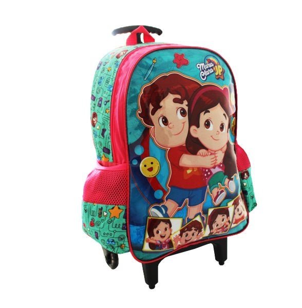 Mochila Escolar Rodinhas Maria Clara & Jp Youtubers Clio - 2