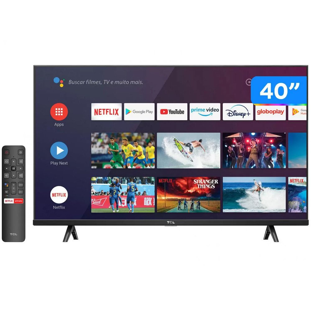 Smart Tv 40 Polegadas LED Full HD 40S615 TCL Bivolt - 3