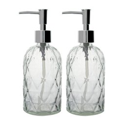 Saboneteira Líquido Diamond 380mL 2 peças - Lyor - 1 Saboneteira Líquido Diamond 380mL 2 peças - Lyor - 1