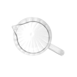 Leiteira de Vidro Fino Canelado Vai Ao Fogo 660ml Lyor - 3