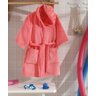 Roupão Infantil com Capuz Aveludado Kids Tamanho GG Dohler - Rosa - 1