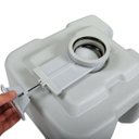 Ver imagem 6 de Vaso Sanitário Portátil 20 Litros Assento Banheiro Químico Camping