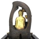 Ver imagem 5 de Fonte de Água Decorativa Resina Cascata Iluminação de Led Buda