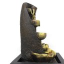 Ver imagem 4 de Fonte de Água Decorativa Resina Cascata Iluminação de Led Buda