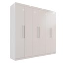 Ver imagem 1 de Guarda-roupa Casal 6 Portas 3 Gavetas Espanha - Mais Móveis Neve