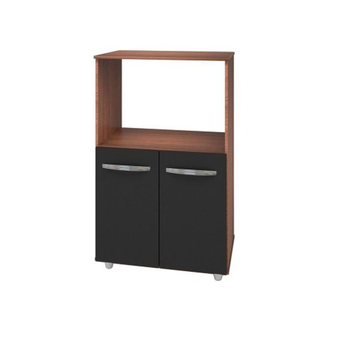 Balcão Madeira Móvel Armário Multiuso Organizador Cozinha Micro-ondas Forno Elétrico Pequeno Ta