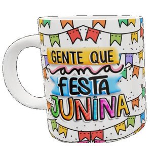 Caneca GENTE QUE AMA FESTA JUNINA