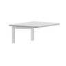 Mesa Dobrável de Parede 50x40cm em MDP Branco - 2