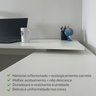Escrivaninha Ergonômica e Atemporal em L com 8 Nichos para Armazenamento Nero  - 7