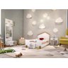 Cama Infantil Casinha Baixa Branco/Natural - 3