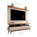 Ver imagem 2 de Home para TV 1.6 Polaris Off White Nature