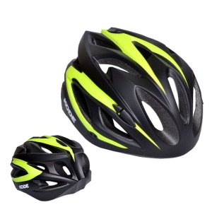 Capacete Kode Eagle Preto Fosco/Amarelo MD Mtb Speed SSX Multicoisas - M 54-57 CM