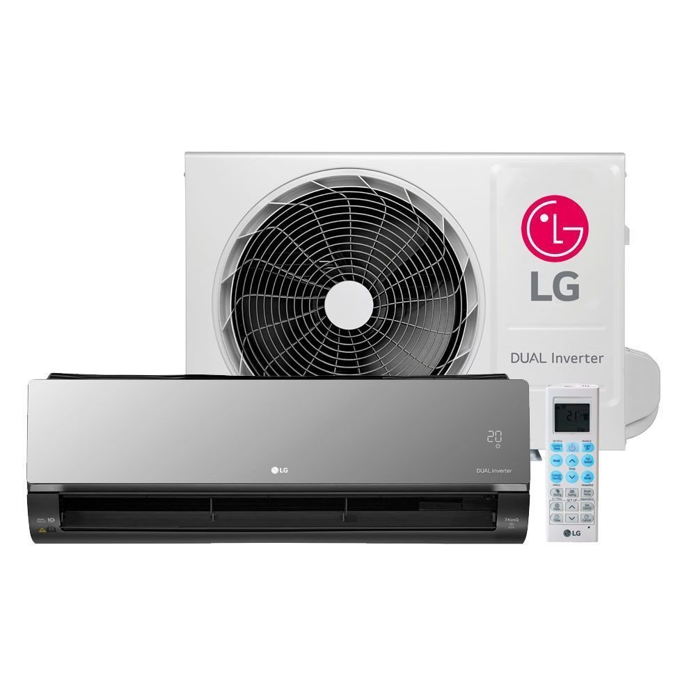 Ar Condicionado Lg Dual Inverter Artcool Uvnano 18000 Btus 220v Quente e Frio S4-w18klrxc